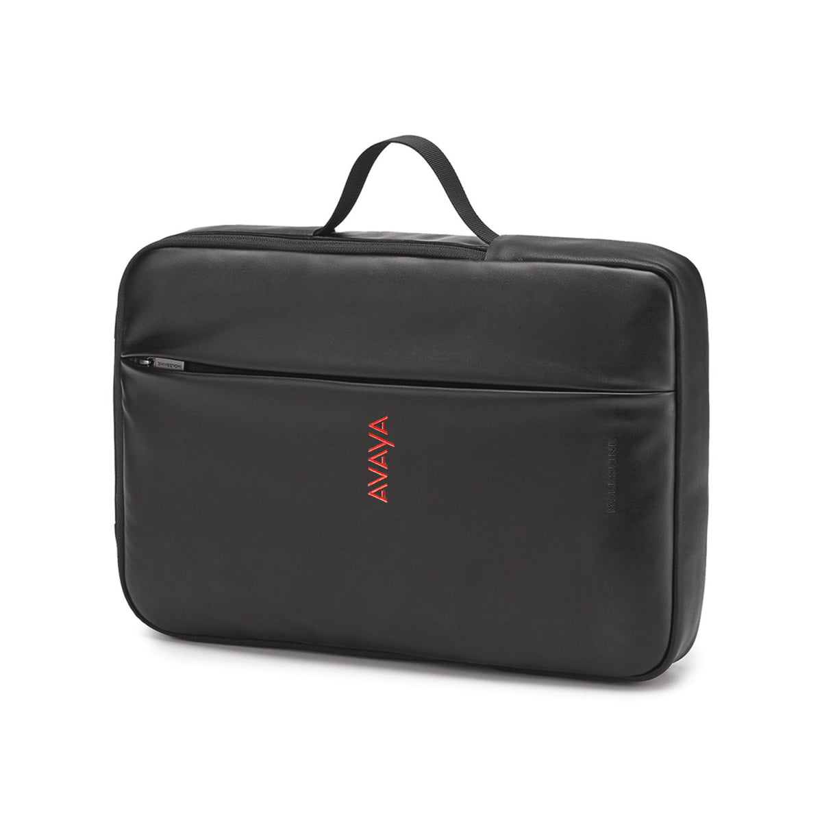 Moleskine Classic Pro Vertical Device Bag with Sliding Handle Embroidery - Black - View 2