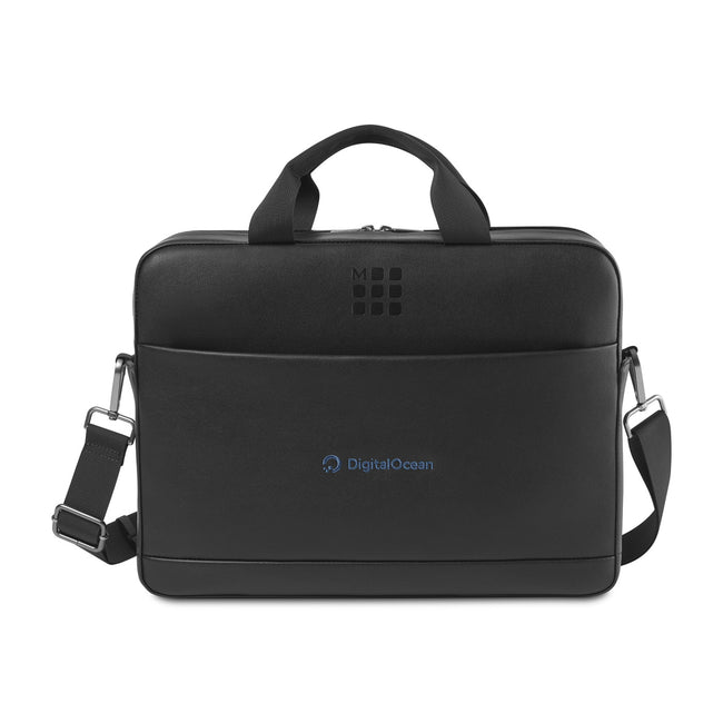 Moleskine Classic Slim Laptop Briefcase, 15 Inch Embroidery