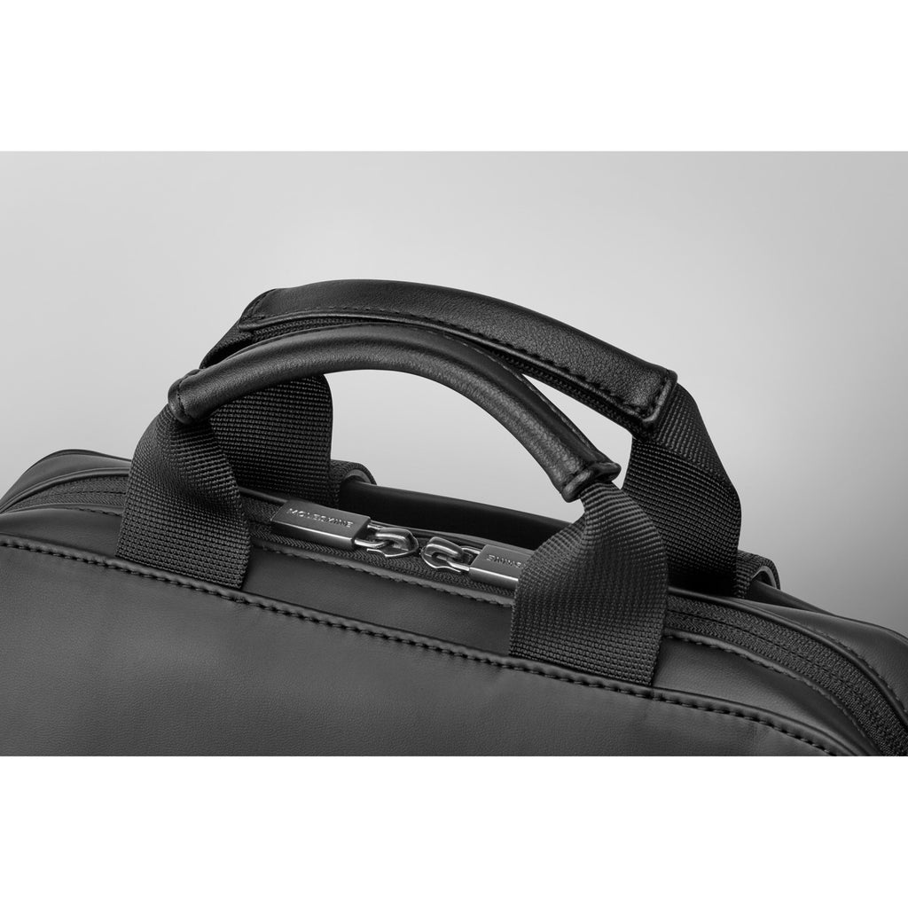Moleskine Classic Vertical Device Bag with Notebook Embroidery - Black - View 5