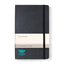Moleskine Expanded Hard Cover Ruled Notebook, Large - Black - View 1
