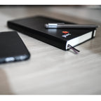 Moleskine Expanded Hard Cover Ruled Notebook, Large - Black - View 6