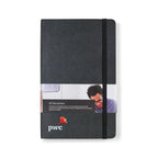 Moleskine Expanded Hard Cover Ruled Notebook, Large - Black - View 8