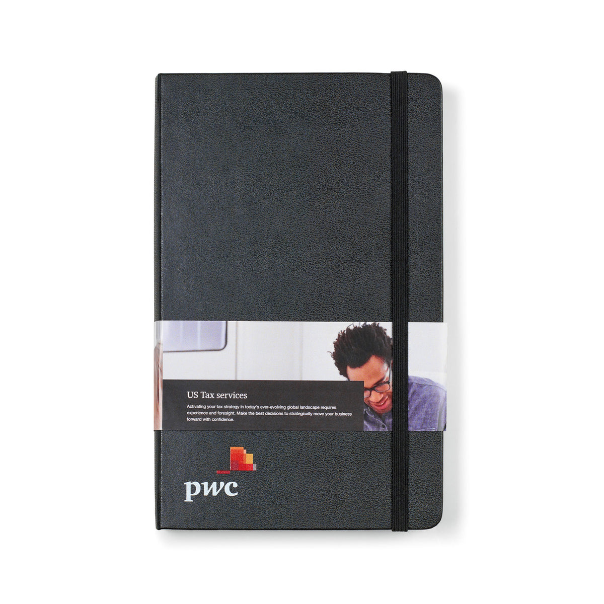 Moleskine Expanded Hard Cover Ruled Notebook, Large Full Color - Black - View 8