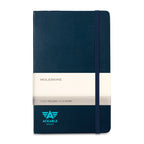 Moleskine Expanded Hard Cover Ruled Notebook, Large - Sapphire Blue - View 1