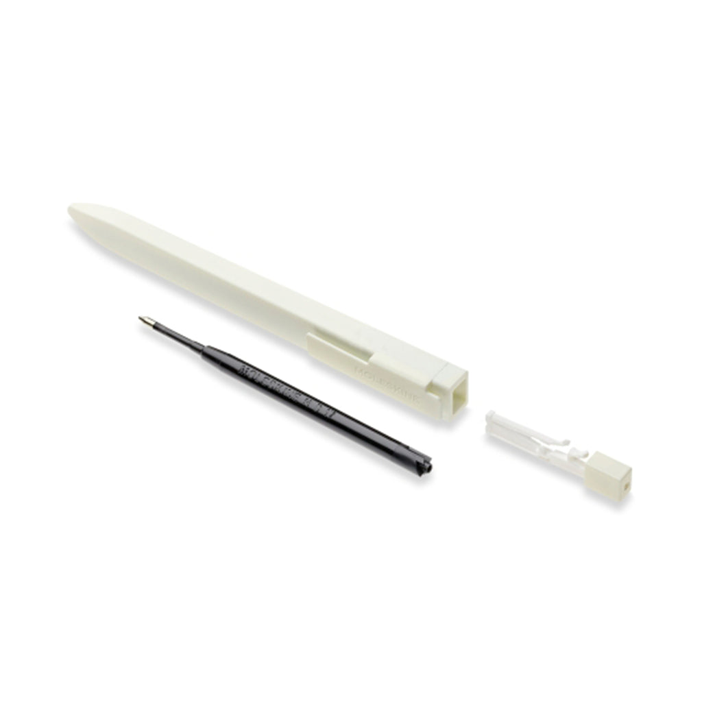 Moleskine GO Pen That Clips to a Notebook - White - View 2