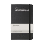 Moleskine Hard Cover Double Layout Notebook, Large - Black - View 1