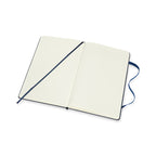 Moleskine Hard Cover Double Layout Notebook, Large - Sapphire Blue - View 4