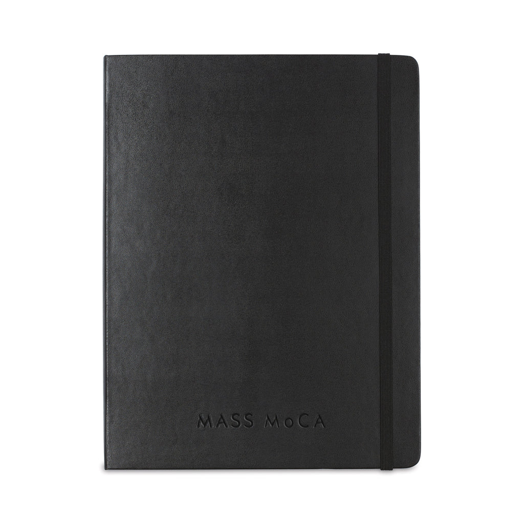 Moleskine Hard Cover Double Layout Notebook, X-Large - Black - View 2