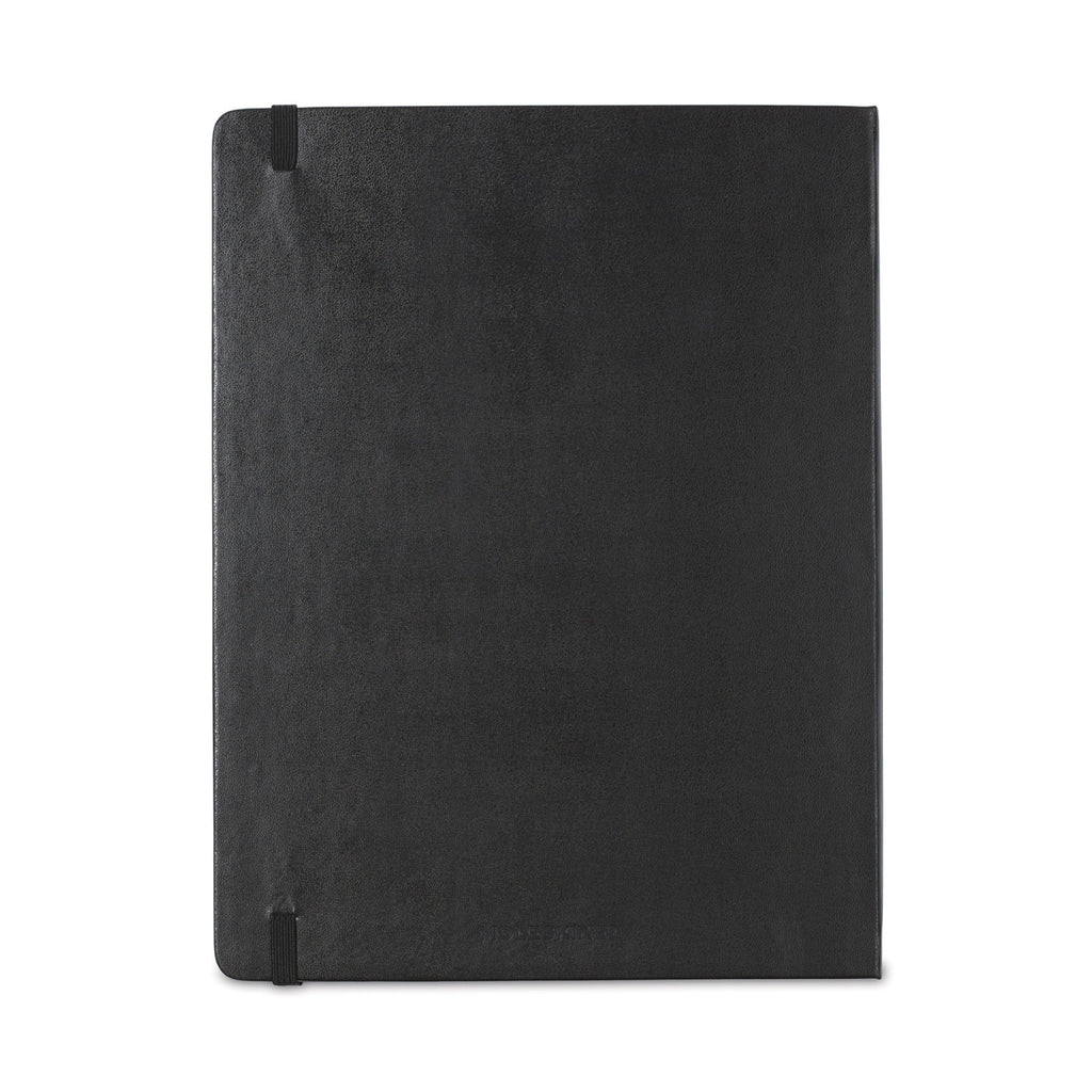 Moleskine Hard Cover Double Layout Notebook, X-Large - Black - View 5