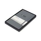 Moleskine Hard Cover Notebook in a Gift Box, Large Laser Engraving - Slate Grey - View 1