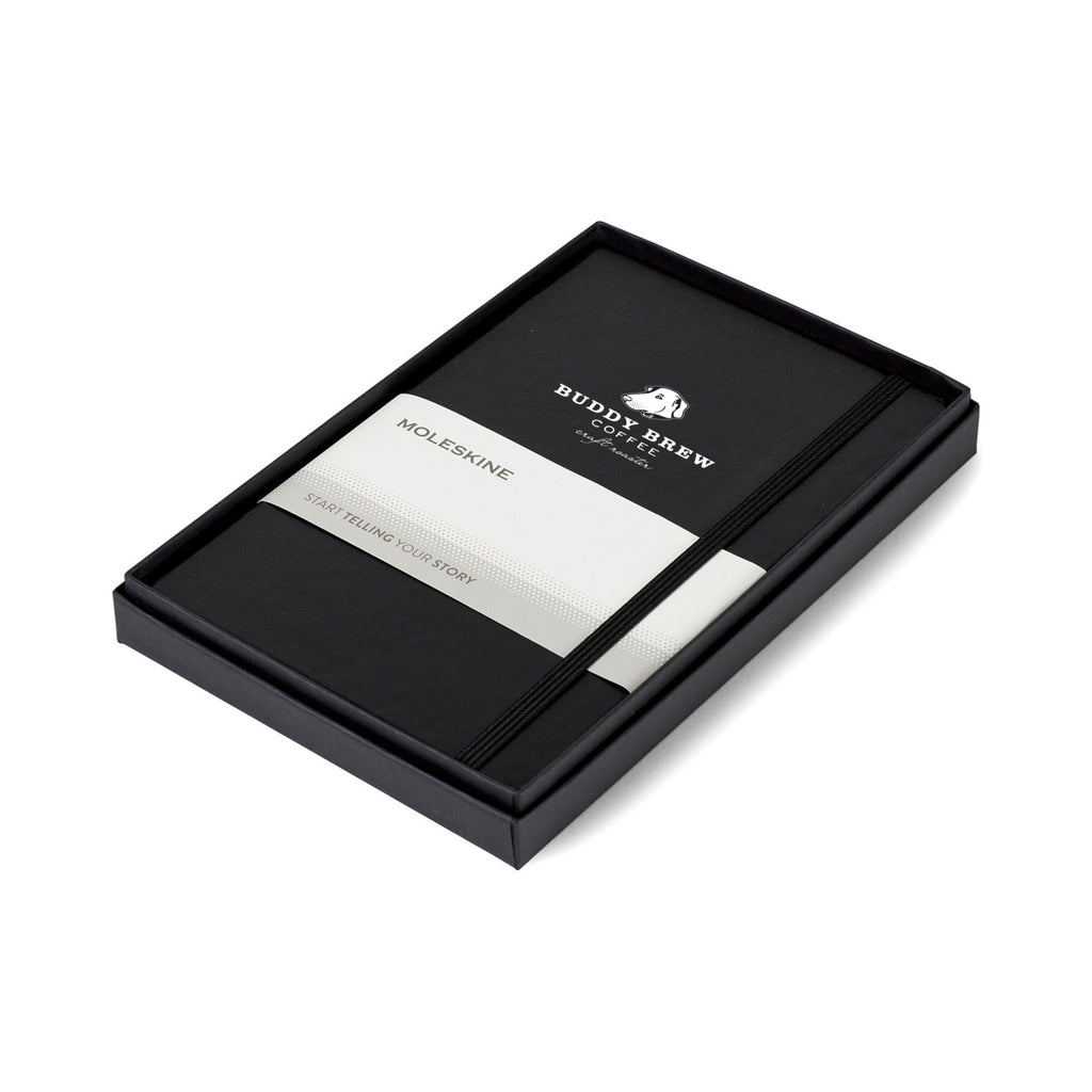 Moleskine Hard Cover Notebook in a Gift Box, Medium Full Color - Black - View 1