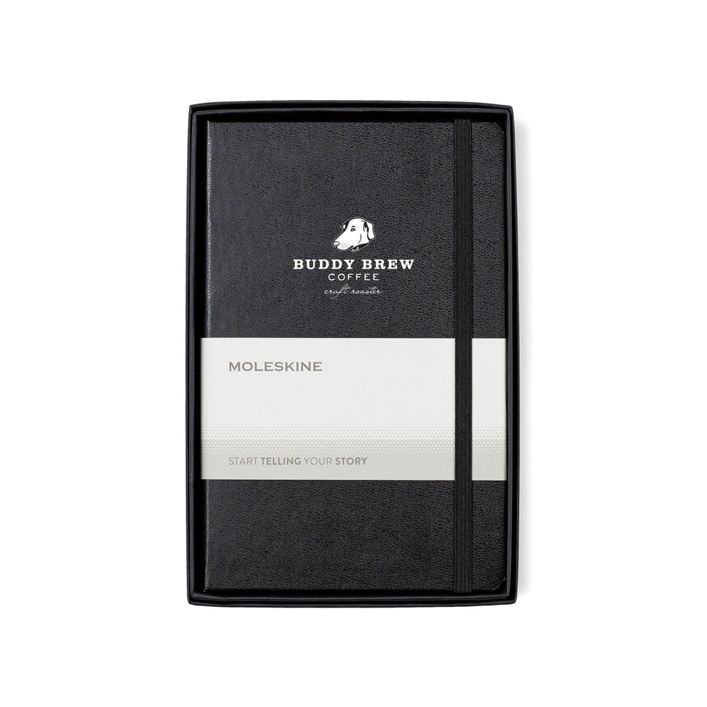Moleskine Hard Cover Notebook in a Gift Box, Medium Full Color - Black - View 2