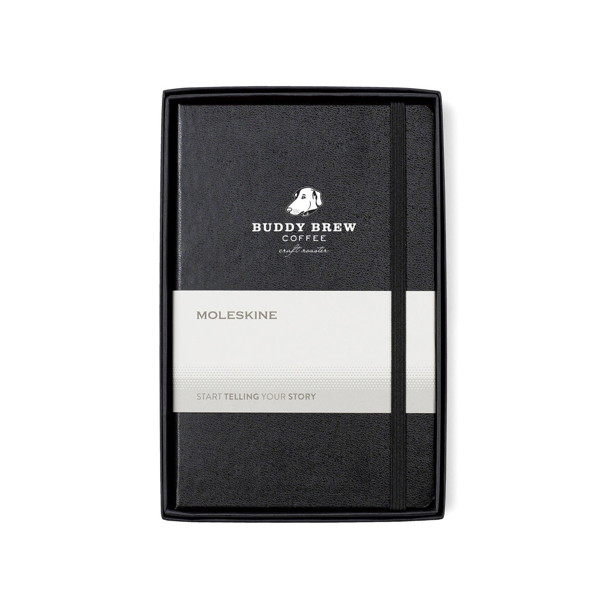 Moleskine Hard Cover Notebook in a Gift Box, Medium Full Color - Black - View 2