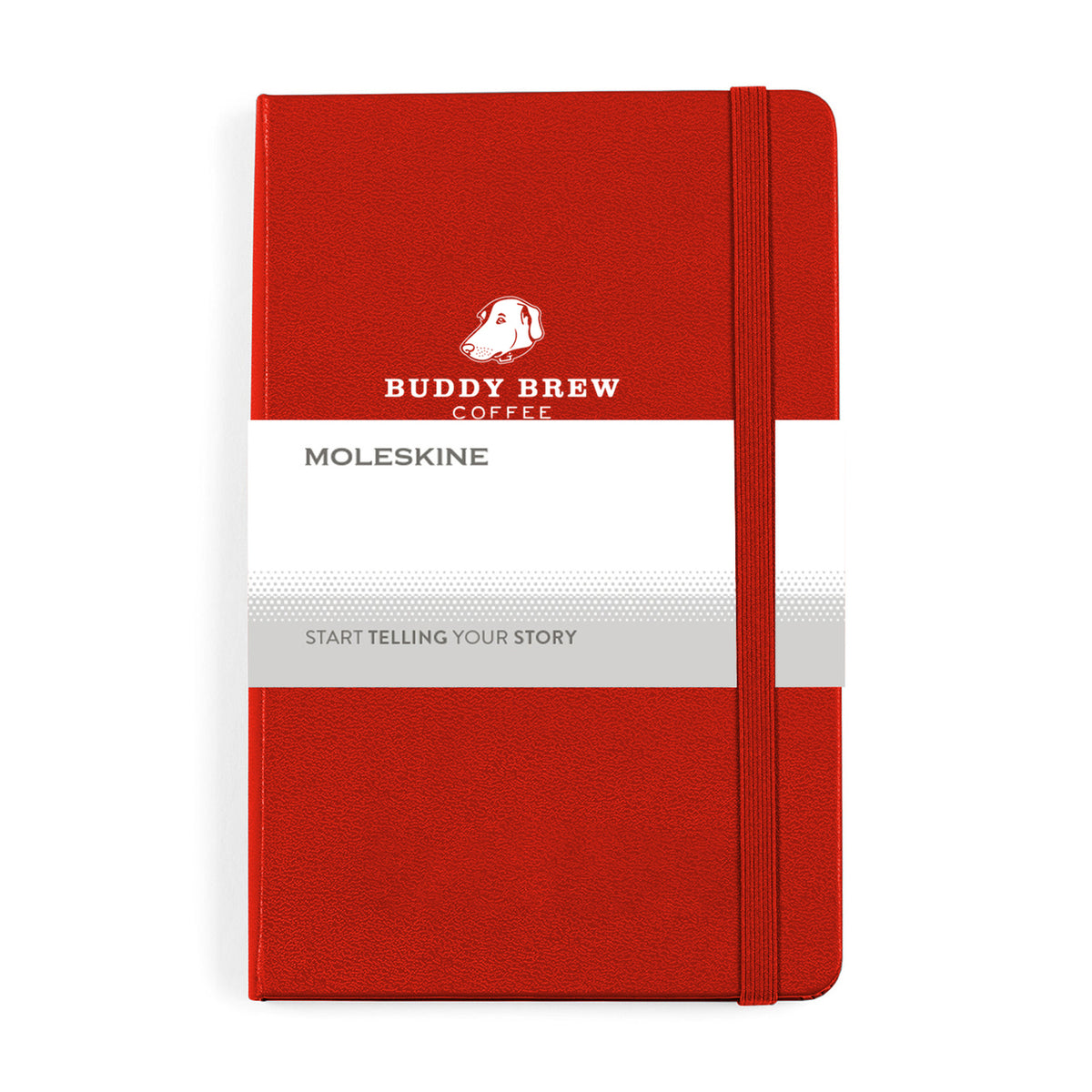 Moleskine Hard Cover Notebook in a Gift Box, Medium Full Color - Scarlet Red - View 2