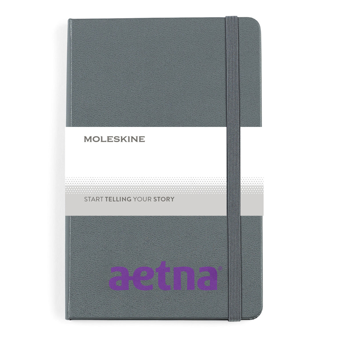 Moleskine Hard Cover Notebook in a Gift Box, Medium Full Color - Slate Grey - View 2
