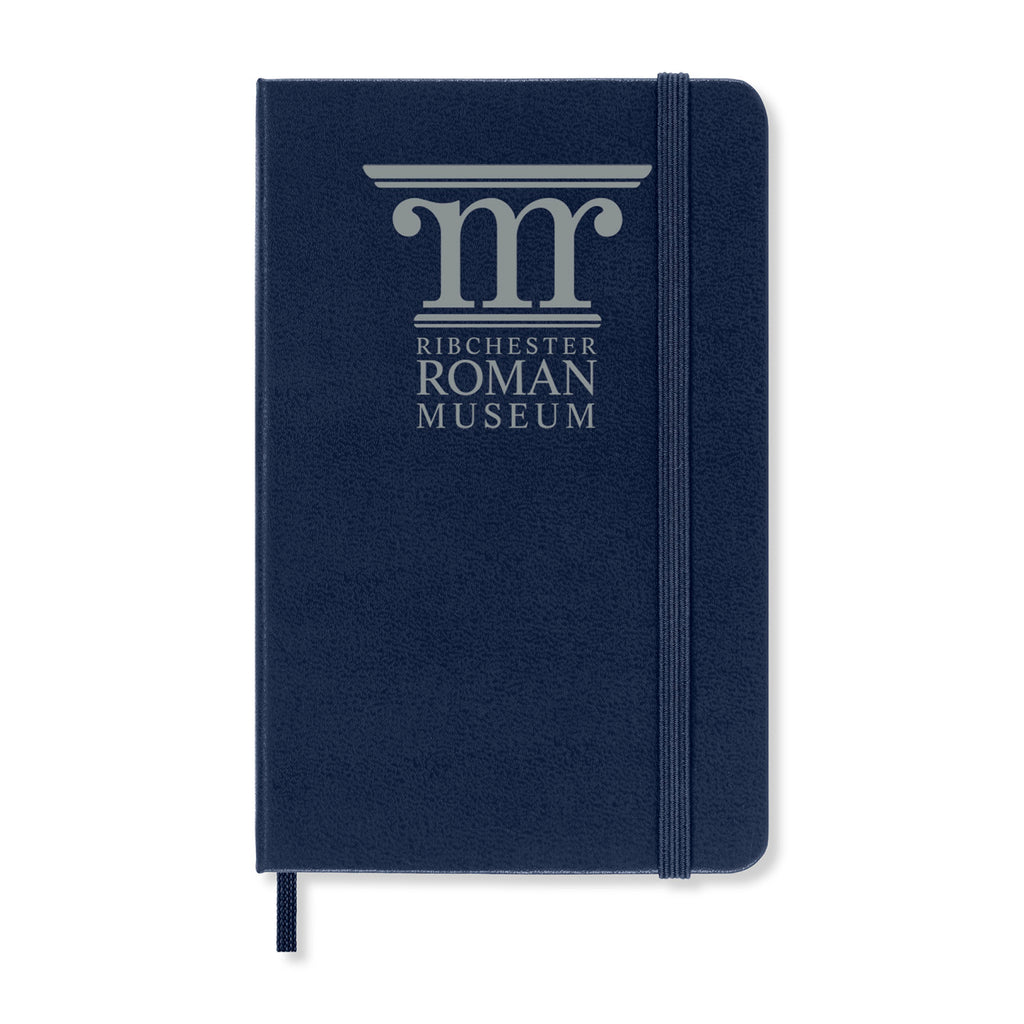 Moleskine Hard Cover Notebook in a Gift Box, Pocket Laser Engraving - Sapphire Blue - View 3