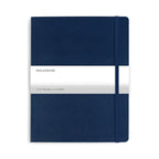 Moleskine Hard Cover Notebook in a Gift Box, X-Large Laser Engraving - Sapphire Blue - View 2
