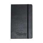 Moleskine Hard Cover Plain Notebook, Large - Black - View 1