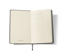 Moleskine Hard Cover Plain Notebook, Large - Black - View 4