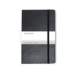Moleskine Hard Cover Plain Notebook, Large Debossing - Black - View 5