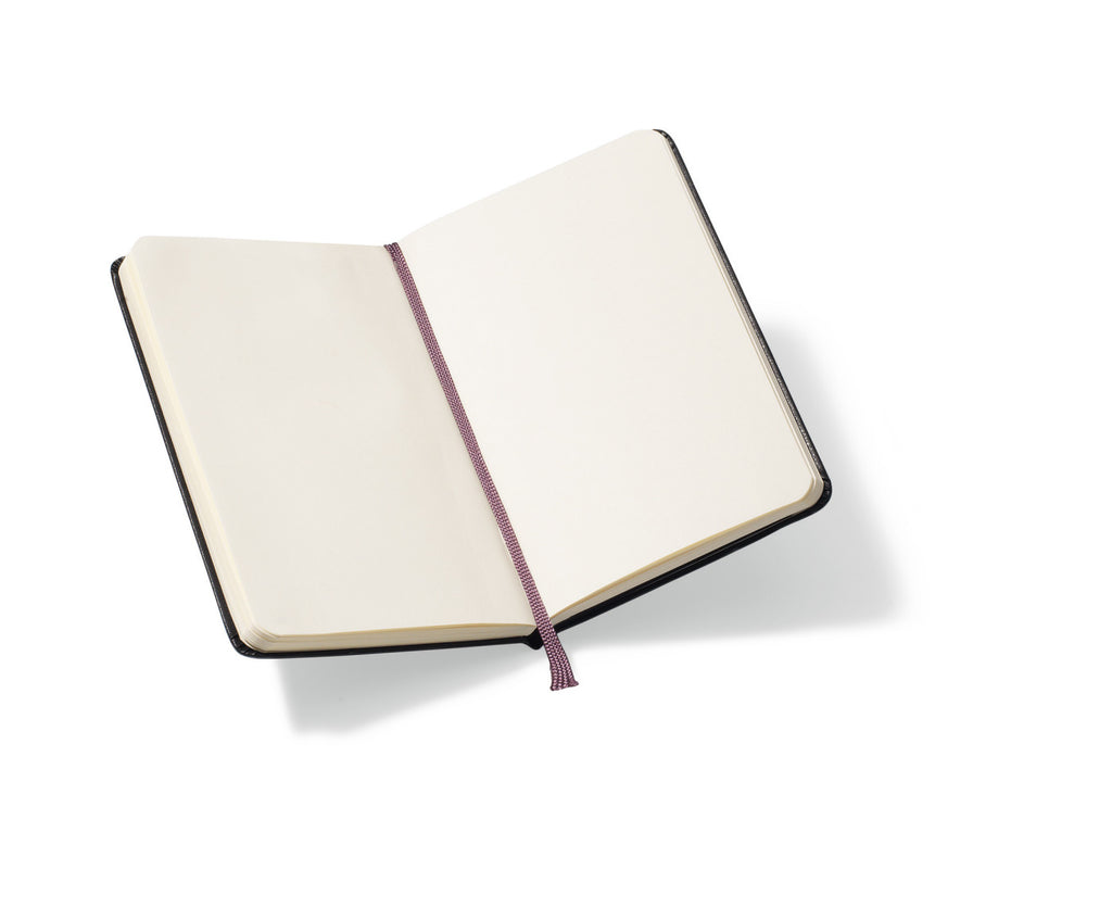Moleskine Hard Cover Plain Notebook, Pocket - Black - View 2