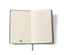 Moleskine Hard Cover Plain Notebook, Pocket Debossing - Black - View 4