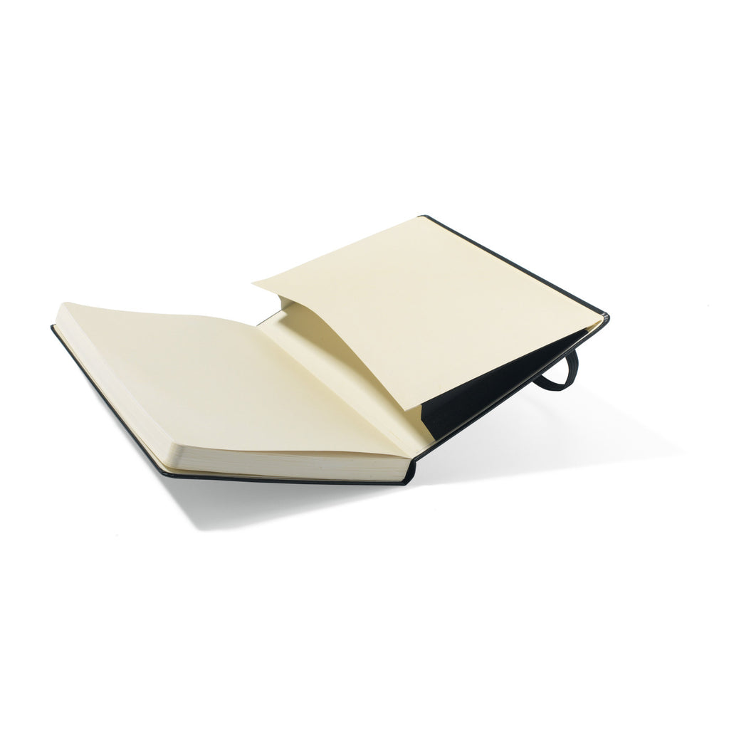 Moleskine Hard Cover Ruled Notebook, Large - Black - View 4