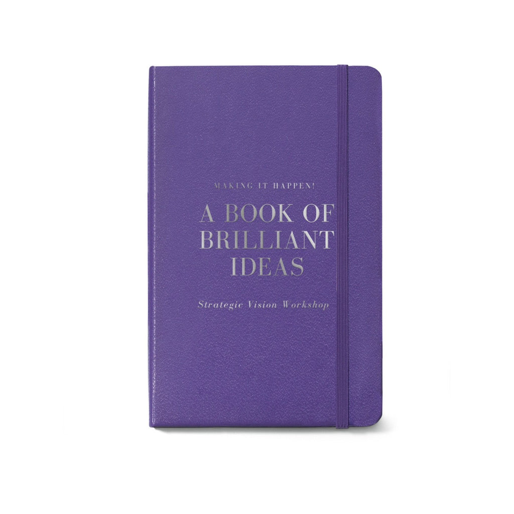 Moleskine Hard Cover Ruled Notebook, Large - Brilliant Violet - View 1