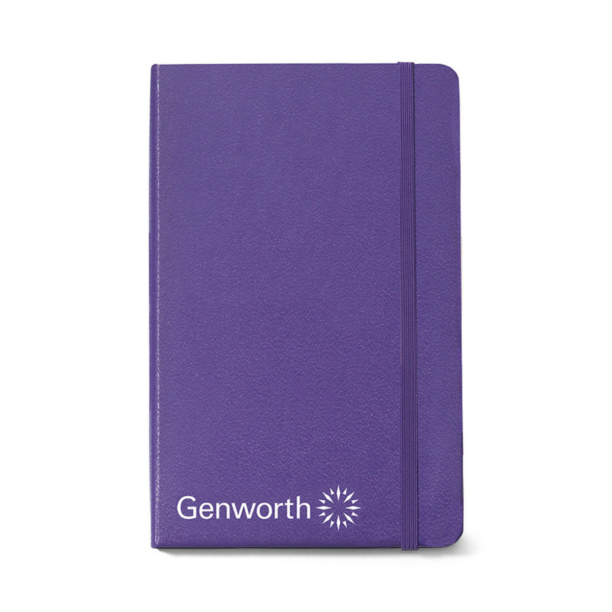 Moleskine Hard Cover Ruled Notebook, Large - Brilliant Violet - View 2