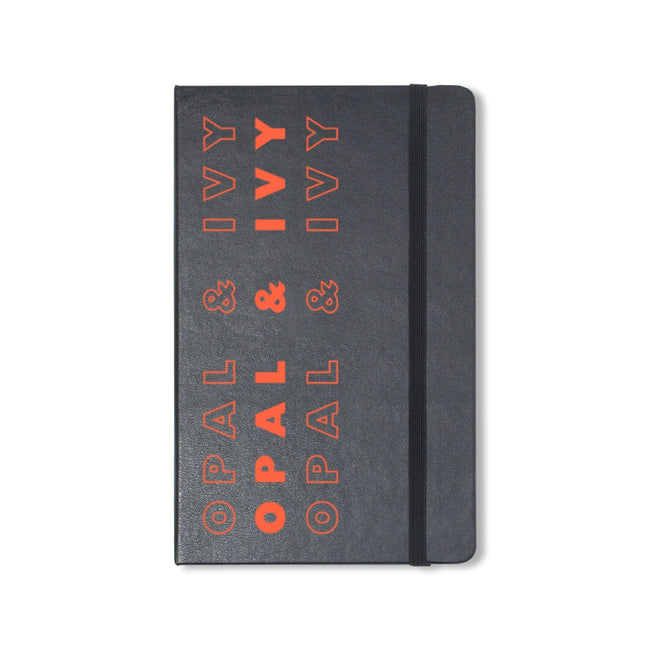Moleskine Hard Cover Ruled Notebook, Large Debossing