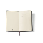 Moleskine Hard Cover Ruled Notebook, Large Debossing - Black - View 5