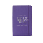Moleskine Hard Cover Ruled Notebook, Large Debossing - Brilliant Violet - View 1
