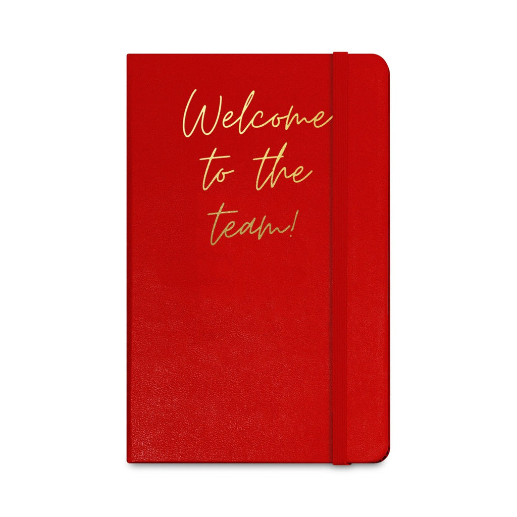 Moleskine Hard Cover Ruled Notebook, Large Debossing - Scarlet Red - View 1