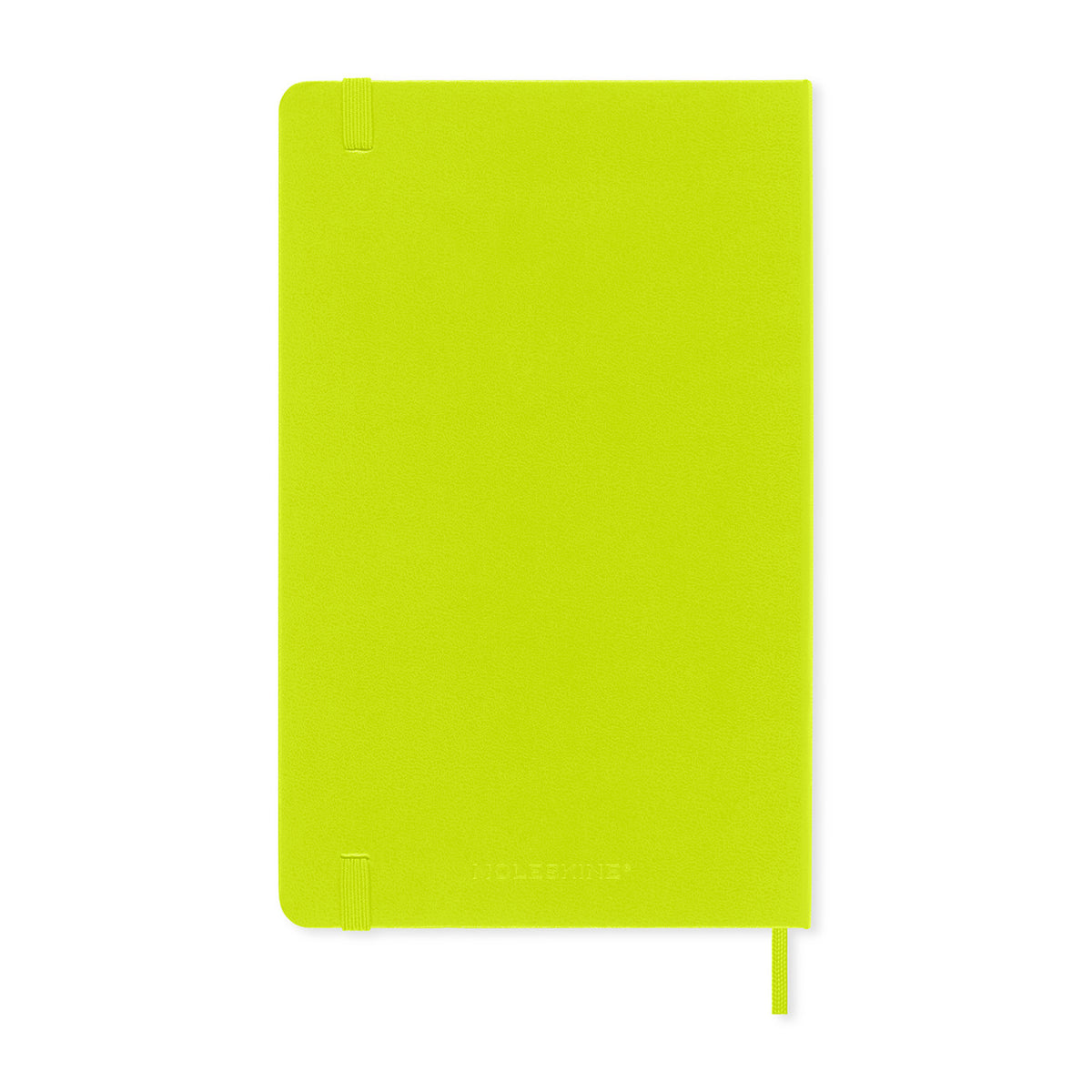 Moleskine Hard Cover Ruled Notebook, Large Full Color - Lemon Green - View 5