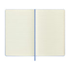 Moleskine Hard Cover Ruled Notebook, Large - Hydrangea Blue - View 4