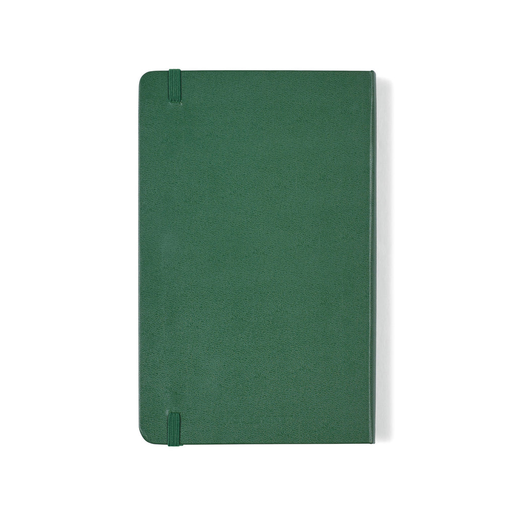Moleskine Hard Cover Ruled Notebook, Large - Myrtle Green - View 3