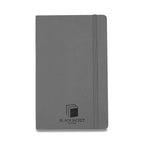 Moleskine Hard Cover Ruled Notebook, Large - Slate Grey - View 2