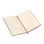 Moleskine Hard Cover Ruled Notebook, Medium - Black - View 5