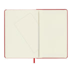 Moleskine Hard Cover Ruled Notebook, Medium Debossing - Scarlet Red - View 3