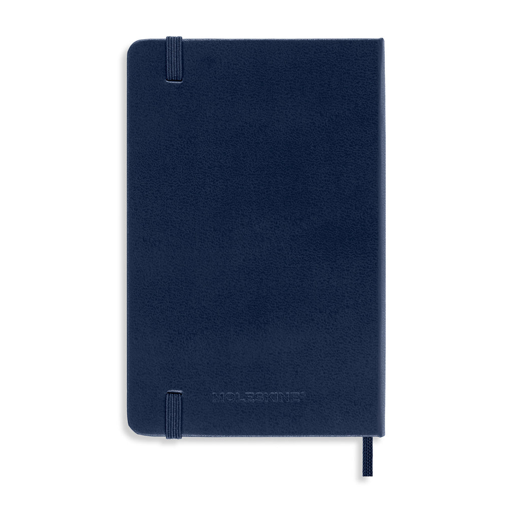Moleskine Hard Cover Ruled Notebook, Pocket Full Color - Sapphire Blue - View 4