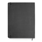 Moleskine Hard Cover Ruled Notebook, X-Large - Black - View 3
