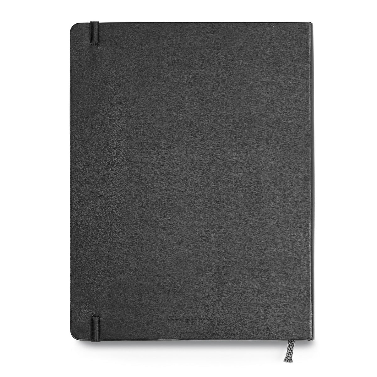 Moleskine Hard Cover Ruled Notebook, X-Large - Black - View 3