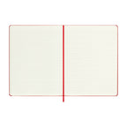 Moleskine Hard Cover Ruled Notebook, X-Large Debossing - Scarlet Red - View 3