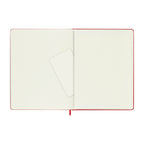 Moleskine Hard Cover Ruled Notebook, X-Large Debossing - Scarlet Red - View 4