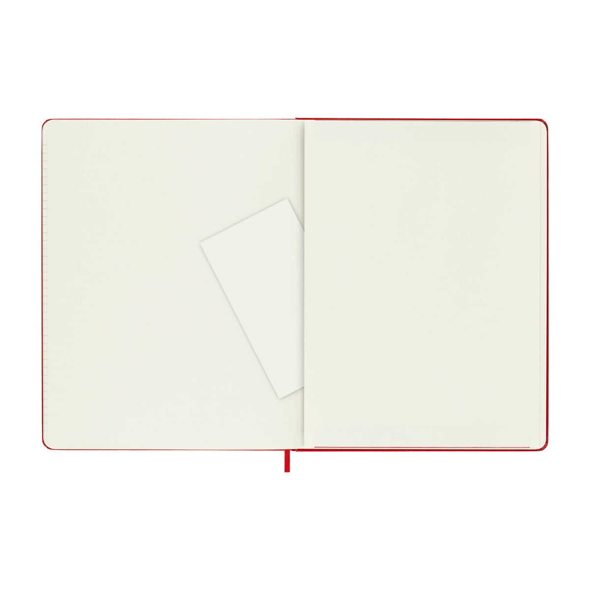 Moleskine Hard Cover Ruled Notebook, X-Large Debossing - Scarlet Red - View 4
