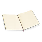 Moleskine Hard Cover Ruled Notebook, X-Large Full Color - Black - View 2