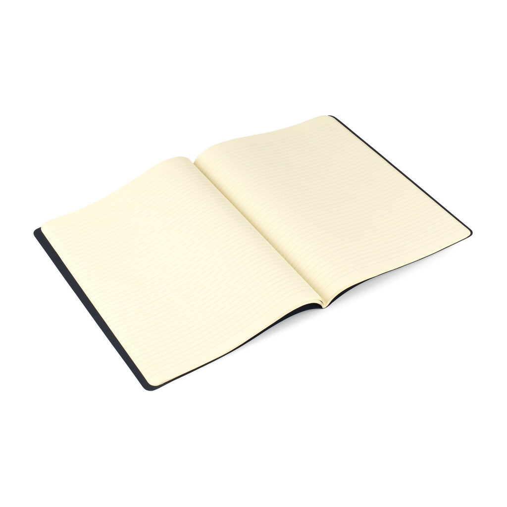 Moleskine Hard Cover Ruled Notebook, X-Large - Sapphire - View 2