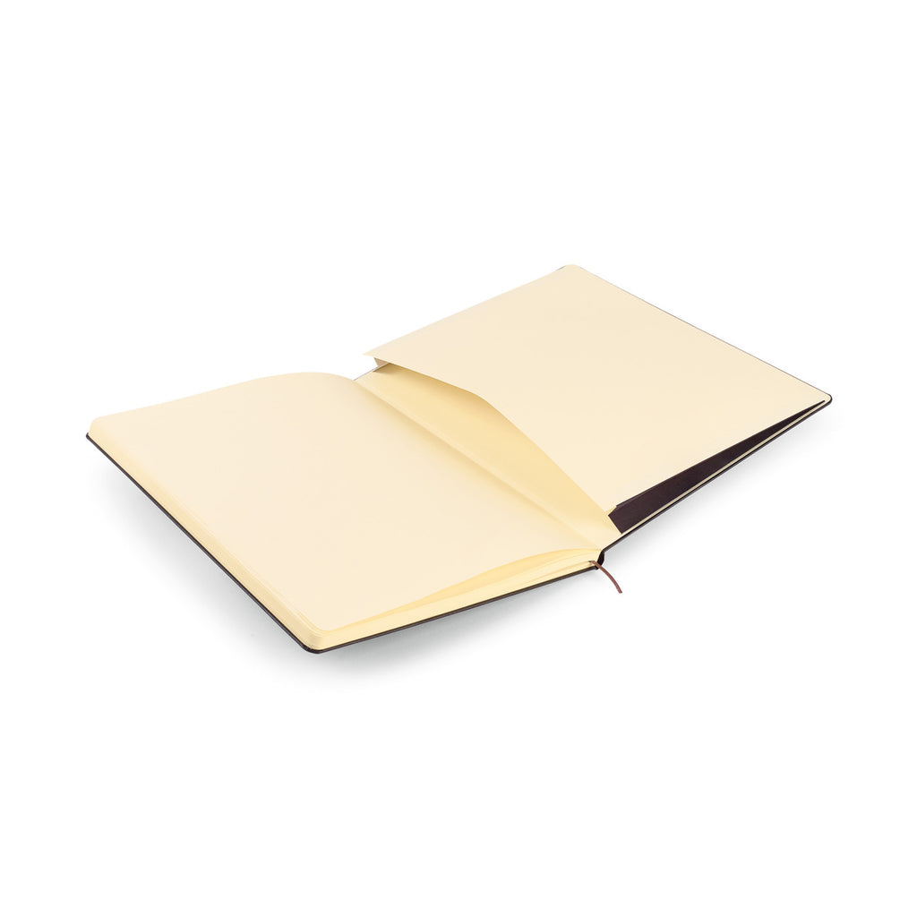 Moleskine Hard Cover Ruled Notebook, XX-Large - Black - View 4