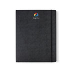 Moleskine Hard Cover Ruled Notebook, XX-Large Debossing - Black - View 2