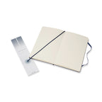 Moleskine Hard Cover Sketchbook, Large - Sapphire Blue - View 6
